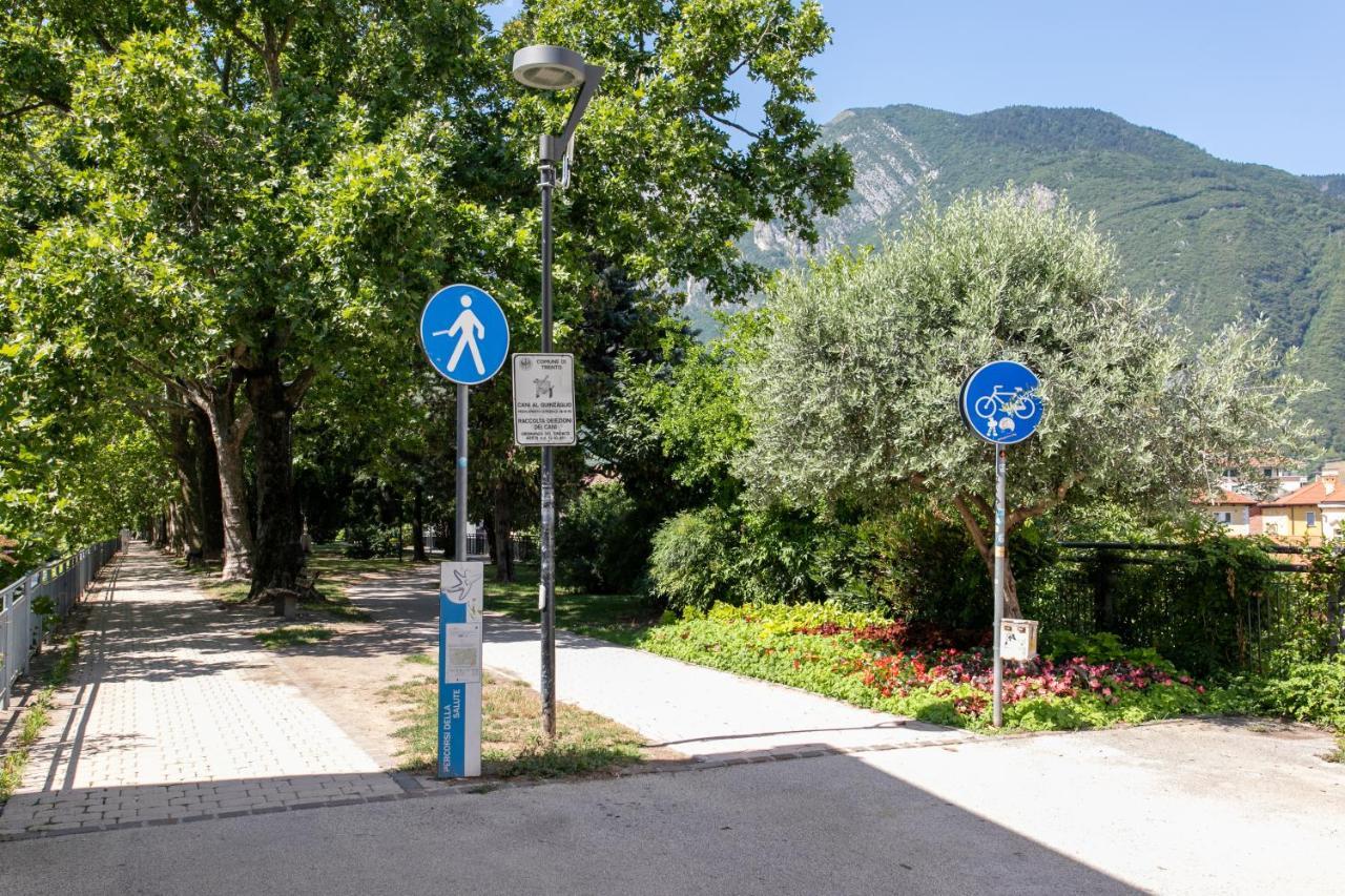 Appartamento Al Ponte Adiacente Al Parco, Vicino All'Ospedale E Centro Trento Exterior foto